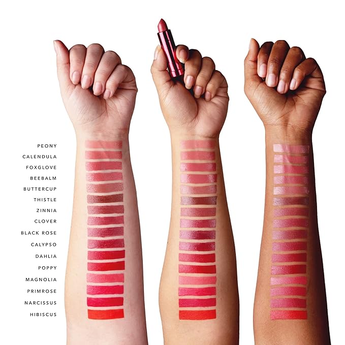 100% PURE Pomegranate Oil Anti-Aging Lipstick Long Lasting, Vibrant Makeup - Moisturizing Cocoa Butter Satin Finish - Vegan Fruit Pigmented Bee Balm Color (Warm Deep Peachy Pink) - 0.15 oz