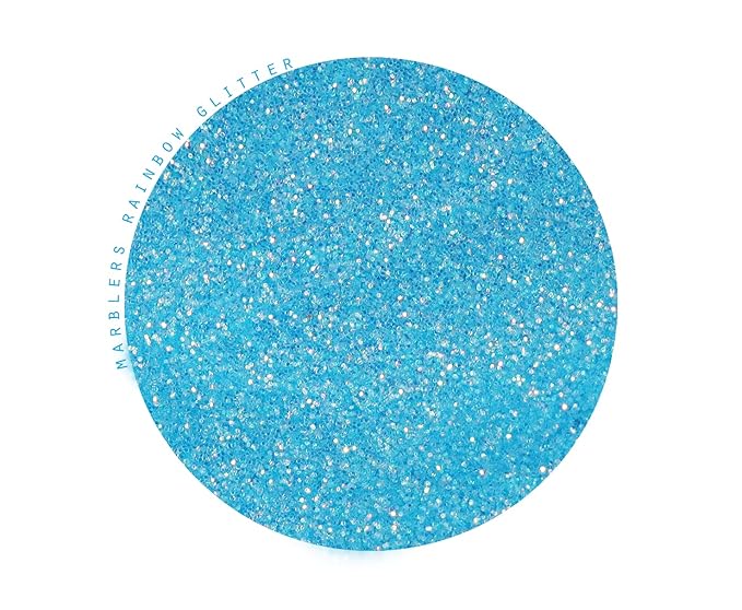 MARBLERS Holographic Face & Body Glitter [Rainbow Sky] 0.18oz (5g) | Fine | Non-Toxic | Vegan | Cruelty-Free | Festival, Rave & Party Makeup | Eye, Hair, Nail Polish, Eyeshadow | Nail Art | Gel Nail