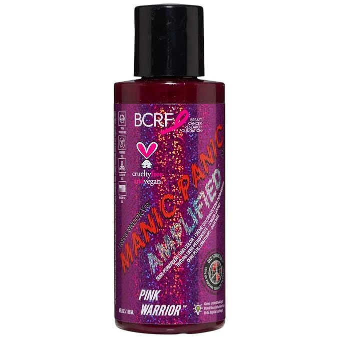 MANIC PANIC Pink Warrior Hair Dye Amplified Color