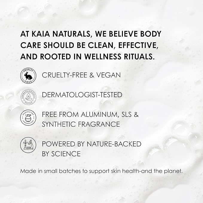 Kaia Naturals the takesumi detox® the underarm bar – 2.4oz/68g, Charcoal Bar Soap with Apple Cider Vinegar for Odor Control and Natural Deodorant Support