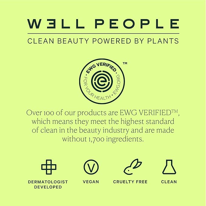 Well People Plant Power Skincare Starter Mini Set, Step-by-Step Skincare Kit For Cleansing, Hydrating, Exfoliating & Nourishing, Vegan & Cruelty-free (Pack of 2)