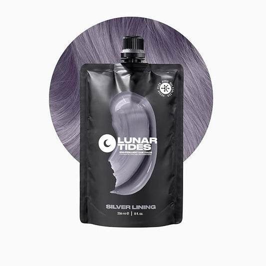 Lunar Tides Semi-Permanent Hair Color (43 colors) (Silver Lining, 8 fl. oz.)