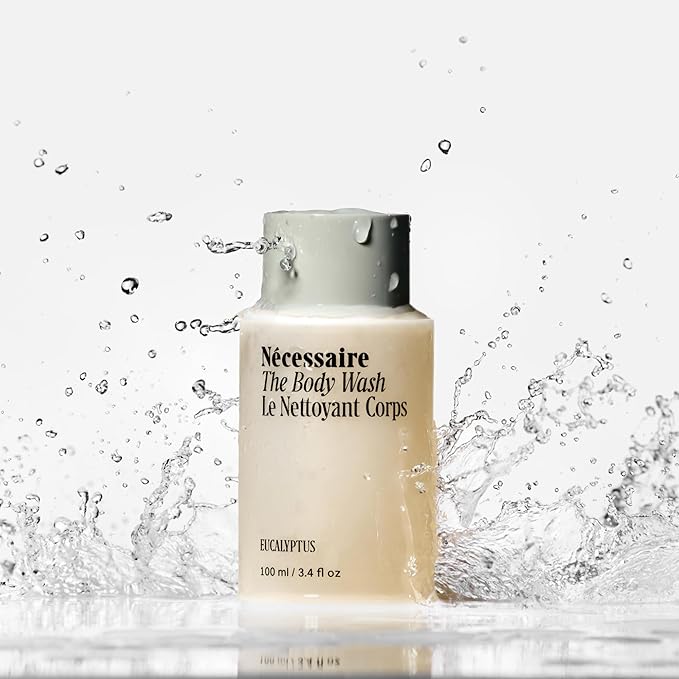Nécessaire Mini The Body Wash - With Niacinamide, Vitamins + Plant Surfactants 3.4 oz / 100 mL Eucalyptus
