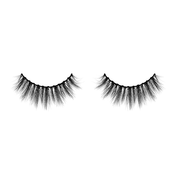 Lilly Lashes Click Magnetic Eyelashes - Miami Magnetic Faux Mink Lashes for a Natural Look - False, Wispy Magnet Eyelashes - Vegan Makeup Lash Extension - Magnetic Eyelashes Without Eyeliner