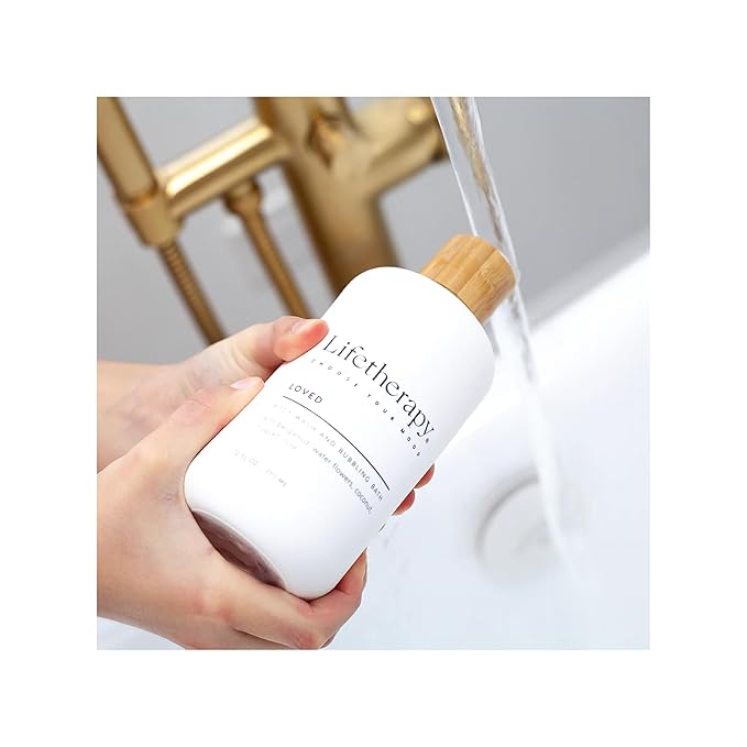 Lifetherapy 3-in-1 Body Wash, Bubble Bath & Hand Wash – Loved | Clean, Skin-Loving Formula | Vegan & Gluten Free | Nourishing & Revitalizing | Free From Parabens, Sulfates & Phthalates 12oz