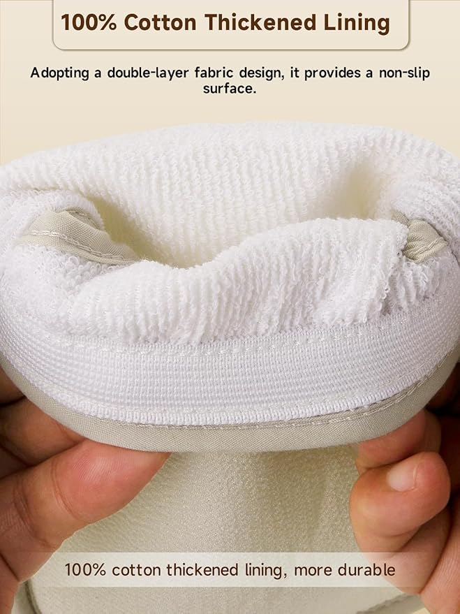 Exfoliating Glove (Original) Machine Washable Newly Upgraded With Thumb Holes Korean Body Scrubber 100% Vegan Viscose Exfoliating Mitt for Dead Skin Removal, Keratosis Pilaris & Self-Tan Prep
