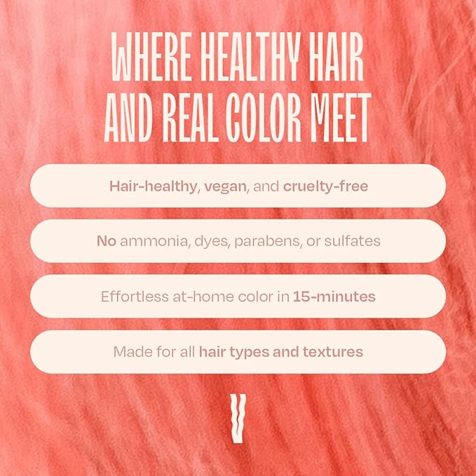 Overtone Color Depositing Semi-Permanent Hair Dye Conditioner - 8 oz For Natural & Color-Treated Hair, Moisturizing Shea Butter & Coconut Oil - Vegan & Cruelty-Free, Vibrant Pink
