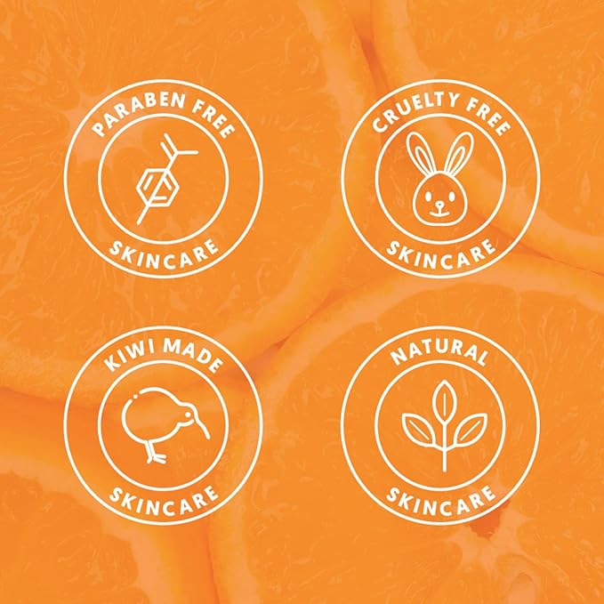 By Nature Vitamin C + Caffeine + Hydrating Under Eye Mask Patches - Energizing + Replenishing Eye Patches for Dark Circles - Skincare from New Zealand - Under Eye Patches - 5 Pairs