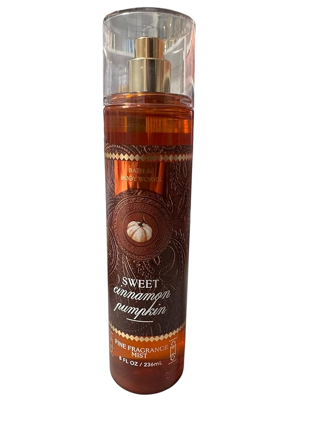 Bath Body Works Fine Fragrance Mist, Sweet Cinnamon Pumpkin