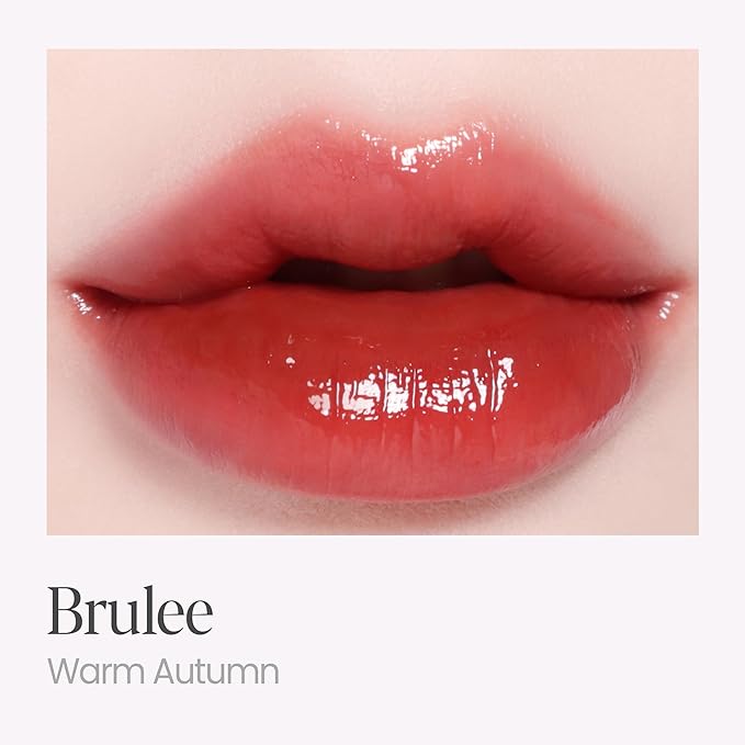 Espoir Couture Lip Tint Glaze #6 Brulee | Volumizing Lip Stain with Juicy Texture, Long-Lasting & Vibrant Colors, Moisturizing & Hydrating, Glossy Formula, Vegan, Korean Makeup, 0.14 oz