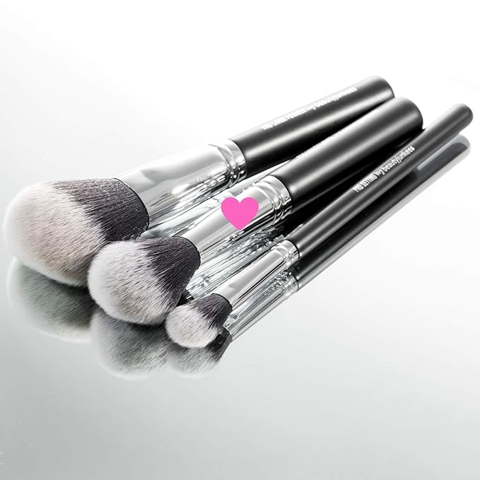 Powder Blush Bronzer Makeup Brush – Large Fluffy Domed Multitasker Make Up Brushes, Cheek Blusher, Contour, Blending, Setting Loose, Compact, Translucent, Minerals, Soft Synthetic Vegan Cruelty Free