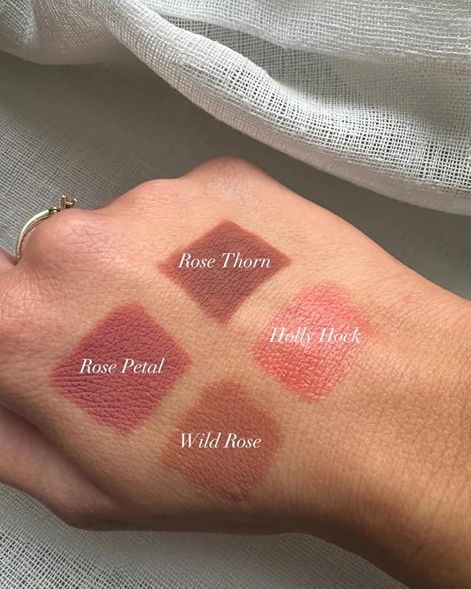 Sweed - Le Lipstick | Plump, Nourish, Moisturize with Squalane | Vegan, Cruelty-Free, Clean Beauty (Holly Hock)
