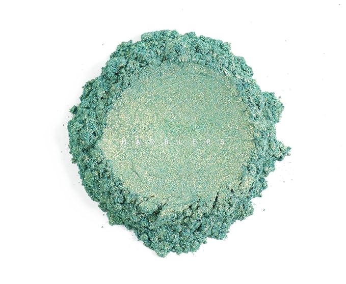 MARBLERS Chunky Natural Mica Powder [Kohi Pearl] 0.11oz (3g) | Highly Pigmented | Non-Toxic, Vegan, Cruelty-Free | Eyeshadow, Body Butter, Nail Polish, Nail Art | Party, Body, Face Makeup