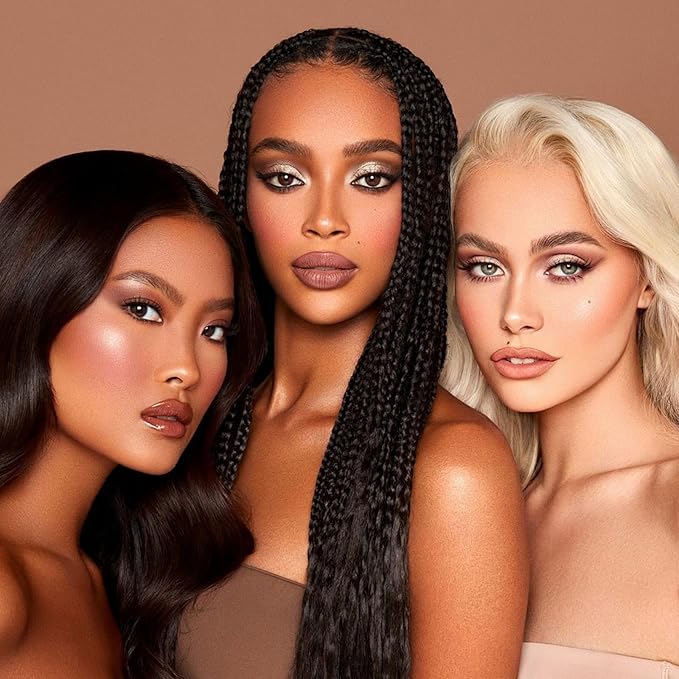 6 Colors Eyeshadow Palette (Rose Gold Brown)