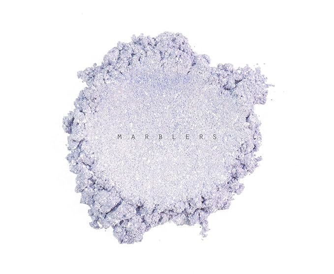 MARBLERS Glitter Mica Powder [Blueberry Lust] 0.14oz (4g) | Glitter Mica | Highly Pigmented | Non-Toxic, Vegan, Cruelty-Free | Eyeshadow, Body Butter, Nail Polish, Nail Art | Party, Body, Face Makeup