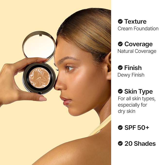 [Vegan] AGE20'S Signature Essence Pact | Pack of 1 | 19C PEACH | Korean Cushion Foundation | Cream Foundation, Dewy & Glow Finish, Natural Coverage, SPF 50+