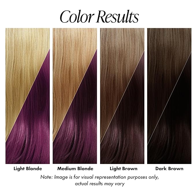 Adore Semi Permanent Hair Color (085 Burgundy Bliss) | Vegan & Cruelty-Free Purple Hair Dye | No Ammonia, No Peroxide, No Alcohol | 4 Fl Oz