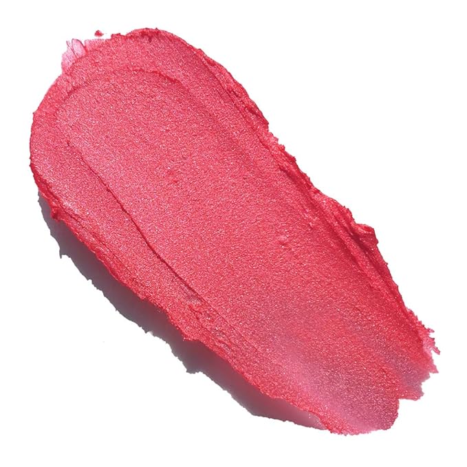 MODE Glide & Glow 3 in 1 Highlighter Creamy Color Makeup Blush Stick, Long Wear Glowing Radiance for Eyes, Cheeks, Lips with Nourishing Natural Skincare, Vegan – GUSTO – Lustrous Coral Pink, 0.15 oz