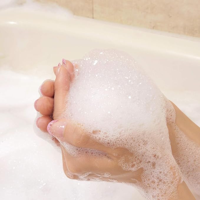 Bubble Bath, Spa Luxetique Foaming Bath for Women with Pure Epsom Salt, Bath Sets Rose and Chamomile Scent, Moisturizing and Relaxing Spa Gifts for Mom, 33.2 Oz (2 Pack)