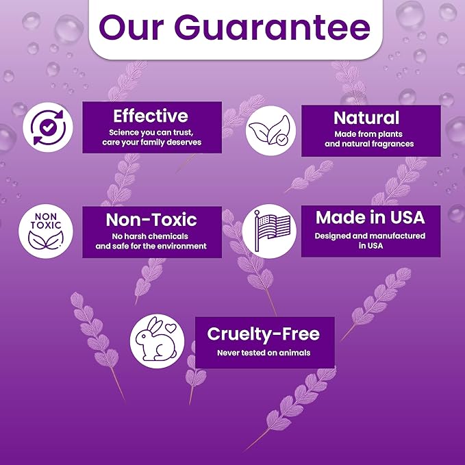 Vegan Body Wash with non toxic, Organic Ingredients | Made in USA |Great for Delicate Skin | Paraben free, gluten free, sulfate free| Moisturizing with organic Aloe & Shea Butter (Lavender)