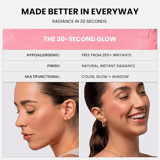 Phase Zero Makeup Powder Blusher | "Making Moves" | 6.8g / 0.24 oz. | Pigmented, Lightweight Powder Blushes for a Radiant, Natural Glow