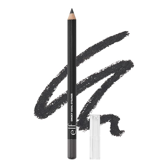 e.l.f. Smoky Kohl Eyeliner, Eye Pencil For Creating Long-Lasting, Bold, High-Pigmented Makeup Looks, Vegan & Cruelty-Free, Smoke Signal