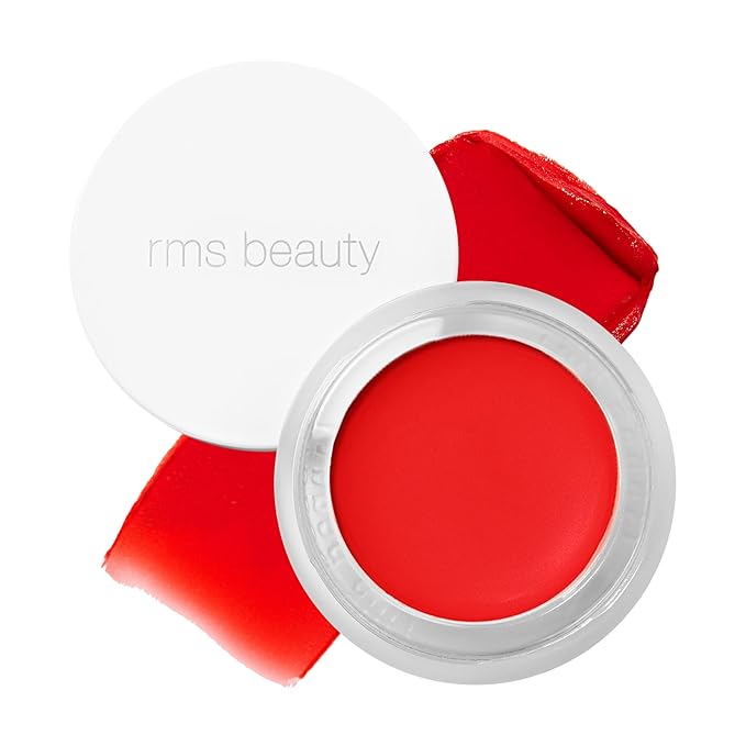 RMS Beauty Lip2Cheek - Organic Multi-Tasking Cream Makeup Provides Natural Skin Tint as Blush, Lip & Cheek Stain, Lipstick - Beloved (0.17 Ounce)