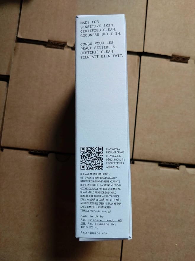 PAI SKINCARE - Middlemist Seven Organic Camellia + Rose Gentle Cream Cleanser | Natural, Vegan, Sensitive Skincare (1.7 fl oz | 50 mL)