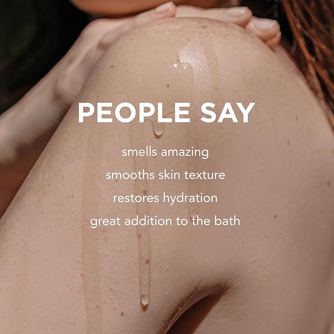 By Rosie Jane Chill Bath & Body Oil - Nourishing Body & Bath Oil to Leave Skin Soft, Smooth & Glowing - Enriched with Peppermint, Mandarin & Cypress - Brightens and Boosts Collagen (125ml)
