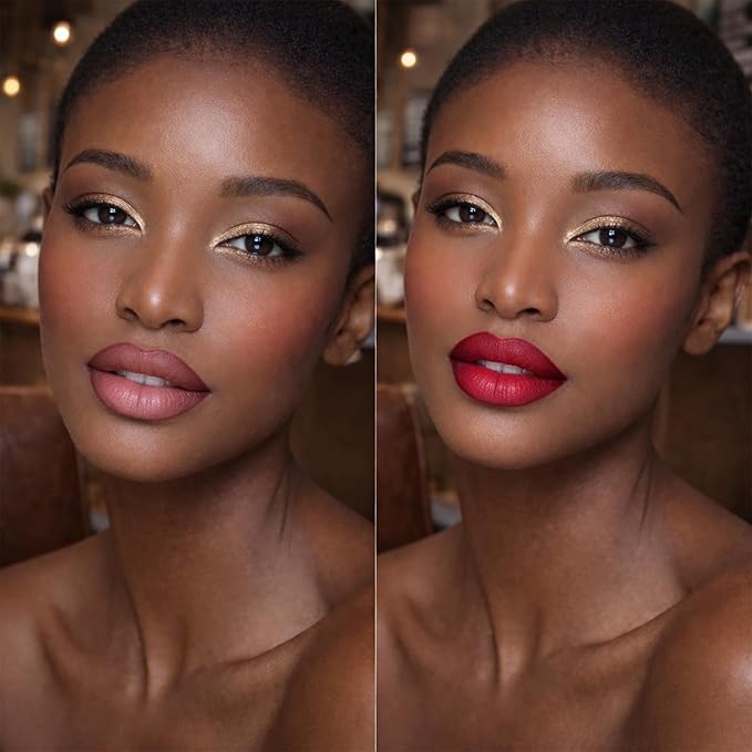 Mynena Maroon Creamy Matte Waterproof Lip Liner | Long Lasting Transfer-Proof | Sharpenable | Blendable Pencil for Defined Lips