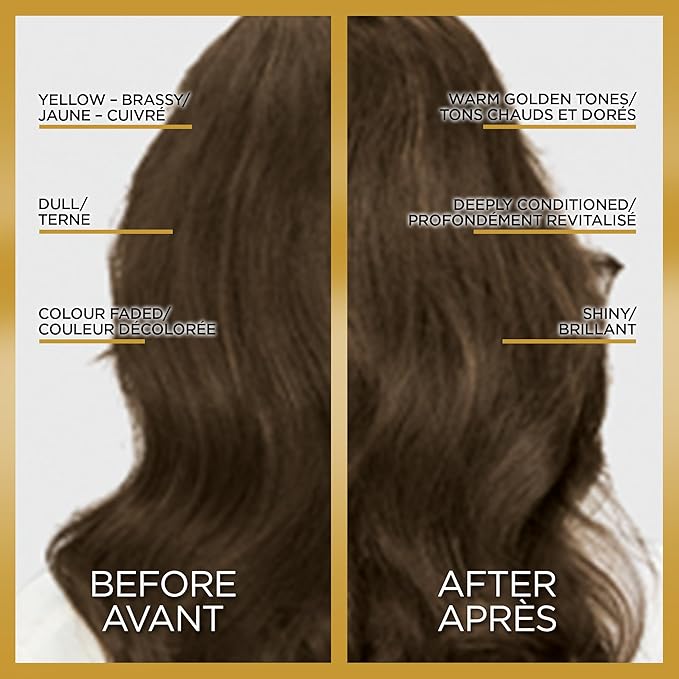 L'Oreal Paris Le Color One Step Toning Hair Gloss, Rich Brunette, 4 Ounce