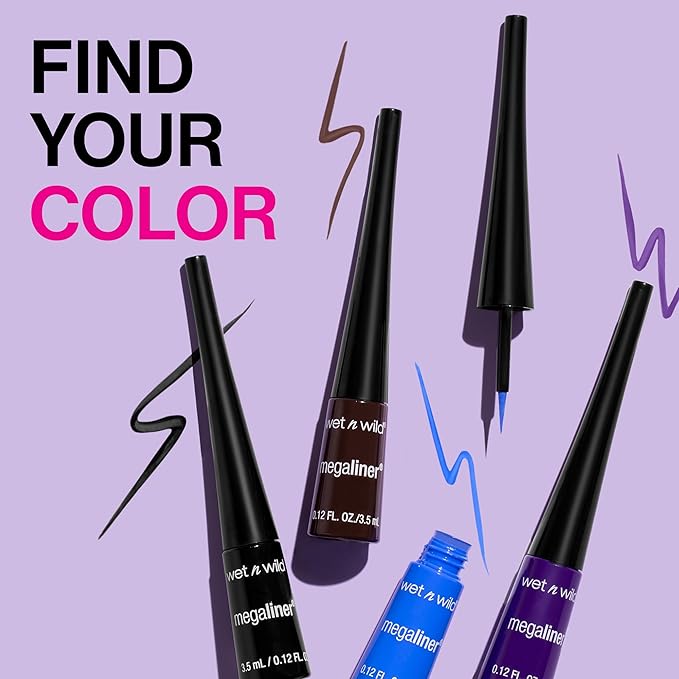 wet n wild MegaLiner Liquid Eyeliner - Electric Purple