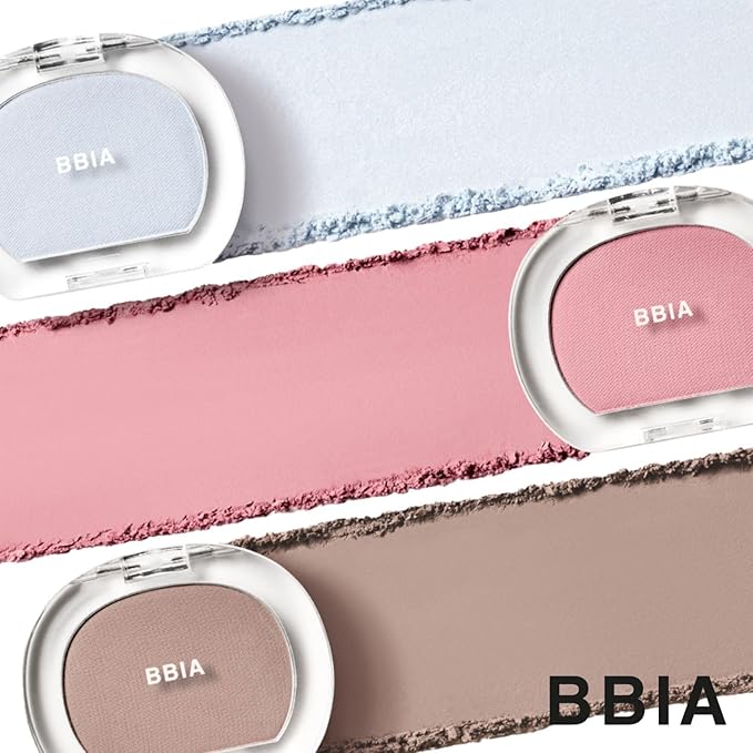 BBIA Last Blush NEW 15 Colors - Cheek Blush Shaping Shading Contour & Highlight Long-Lasting Matte Finish Natural Shades Buildable & Blendable Daily Korean Face Makeup (08 FIONIA, Pack of 1)