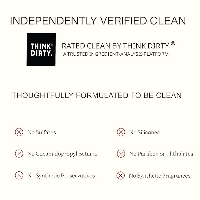 Ingreendients Non Toxic Vegan Shampoo and Conditioner with Organic Ingredients, Apple Cider Vinegar, Tea Tree Oil - Color Safe, Paraben & Gluten Free, Silicone & Sulfate Free, pH Balanced