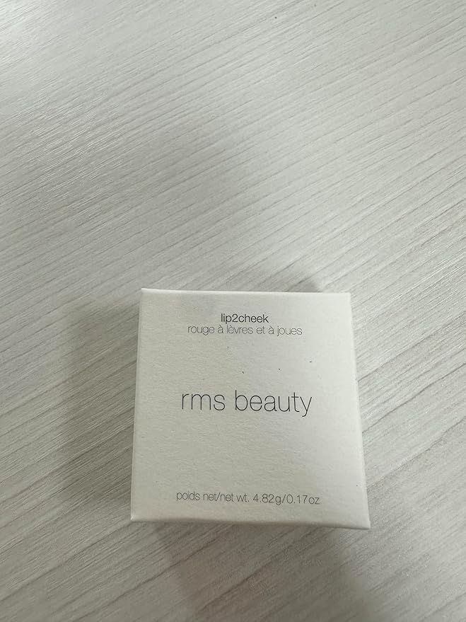 RMS Beauty Lip2Cheek - Organic Multi-Tasking Cream Makeup Provides Natural Skin Tint as Blush, Lip & Cheek Stain, Lipstick - Beloved (0.17 Ounce)