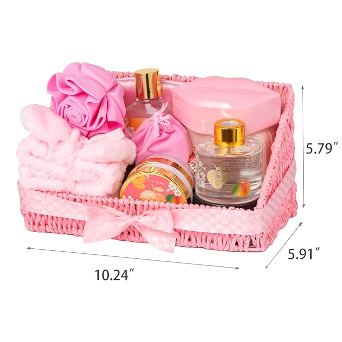 Mothers Day Gifts for Women - 23-Piece Luxury Spa Gift Baskets for Women, Bath and Body Gift Basket for Mom, Spa Kit | Perfect for Holiday, Christmas, Birthday, Valentines Day Gifts for Her