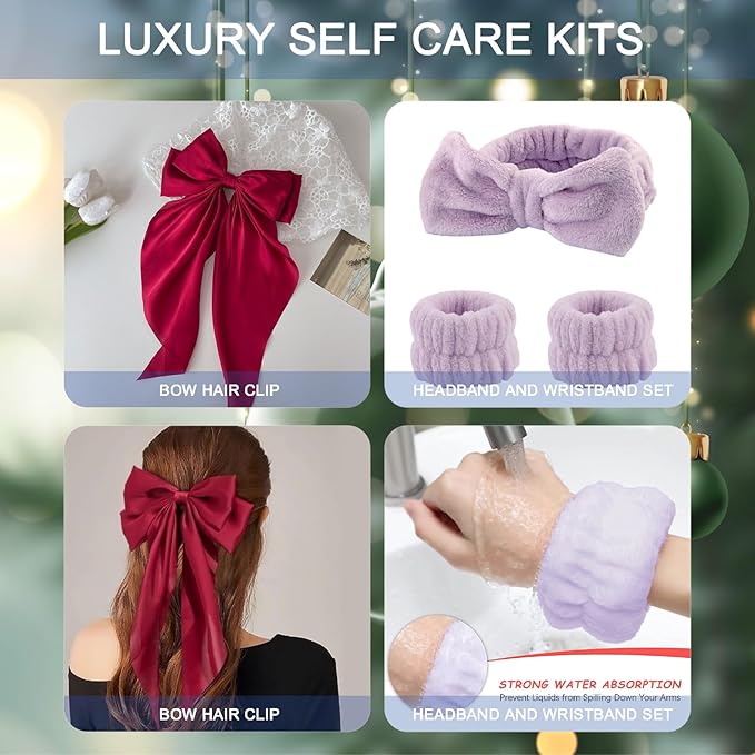 Christmas Gifts Advent Calendar 2025, Holiday Gifts for Women Christmas of Beauty Countdow Calendar, Skincare Advent Calendar New Year Gifts Baskets for Girlfriend, Wife, Mom, Girls