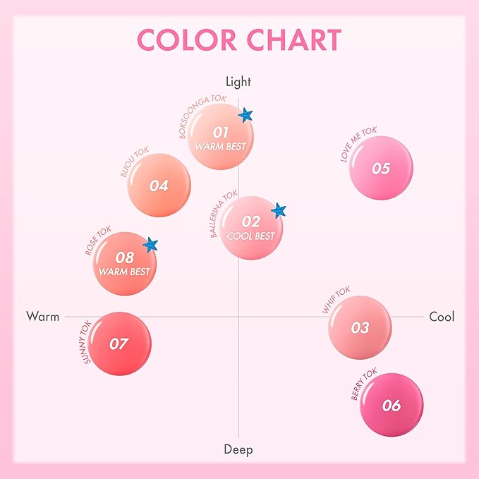 Amuse SEOUL Cheek Tok Tok Liquid Blush (05 Love Me Tok)