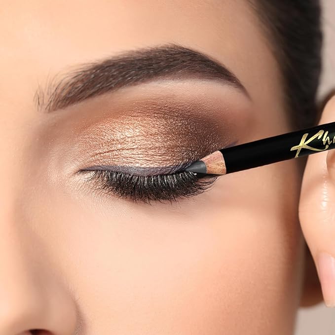 Eyeliner Pencil, Glide On, Waterproof, Ultra Smooth & Creamy Application, Long-Lasting, Matte Finish Versatility, Smudge-Proof, Ophthalmologist Tested, Cruelty Free & Vegan, #19 Grey