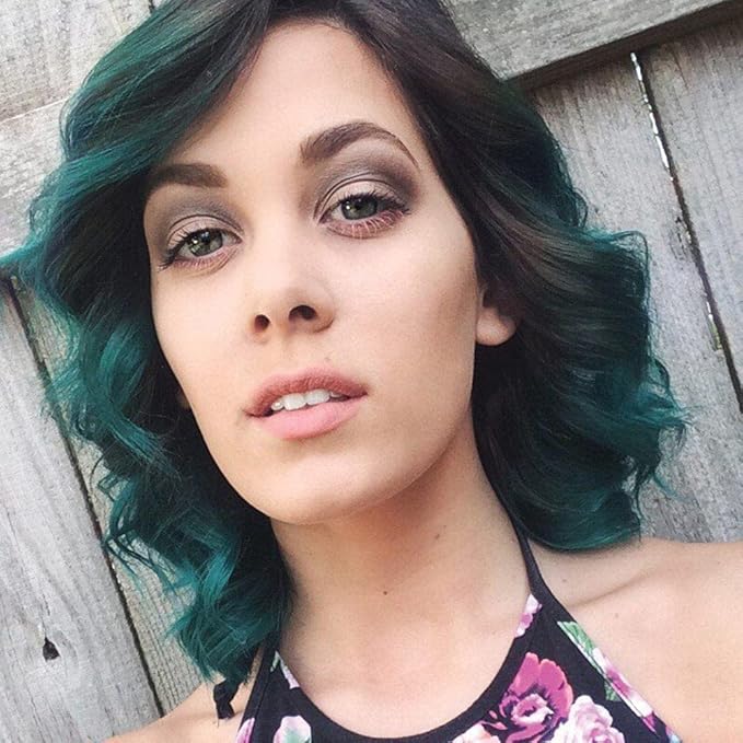 MANIC PANIC Classic Enchanted Forest Semi Permanent Hair Color - Deep Teal Green Hair Dye for Women & Men That Lasts 4-6 Weeks - Vegan, Ammonia & Cruelty-Free - Create & Mix Custom Shades (4oz / 2pk)