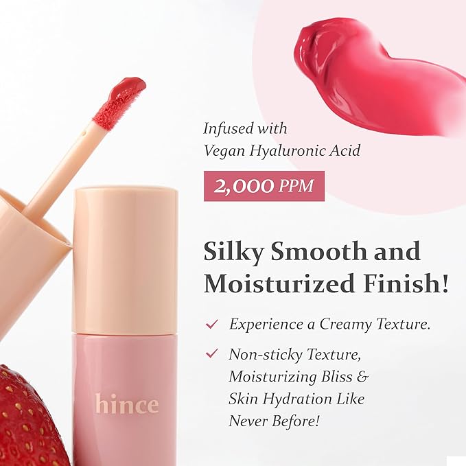 hince Dewy Liquid Cheek - Glowy Liquid Blush for Cheeks, Glass Skin, Face Blushes for a Radiant Water Glow with Hydrating Finish for All Skin Types, 0.2 Fl Oz (WARM FRECKLE, LC001)