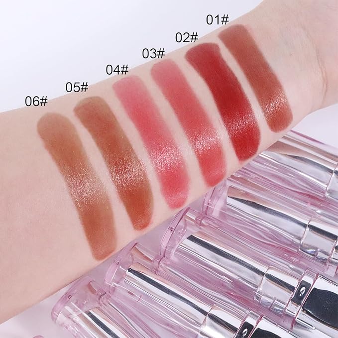 Honey Tinted Lip Stain Lip Gloss, Sheer Hydrating Lip Balm, Moisturizing Lip Color for All Skin Tones, Nourishing Lipstick with a Hint of Natural Black Cherry Tint (A05)