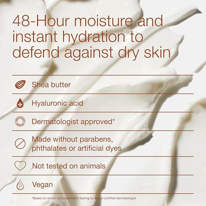 Bath & Body Works Warm Vanilla Sugar Body Cream, Ultimate Hydration Moisturizer with Shea Butter & Hyaluronic Acid for Dry Skin, Sparkling Sugar and Sweet Vanilla Scent, 8 oz - 2 Pack