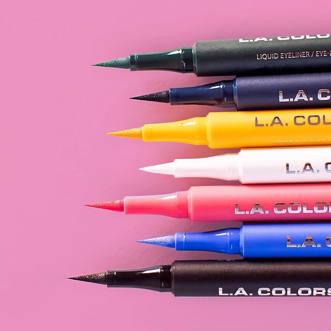 L.A. COLORS Mark & Line Felt Tip Eyeliner, Navy CLE824