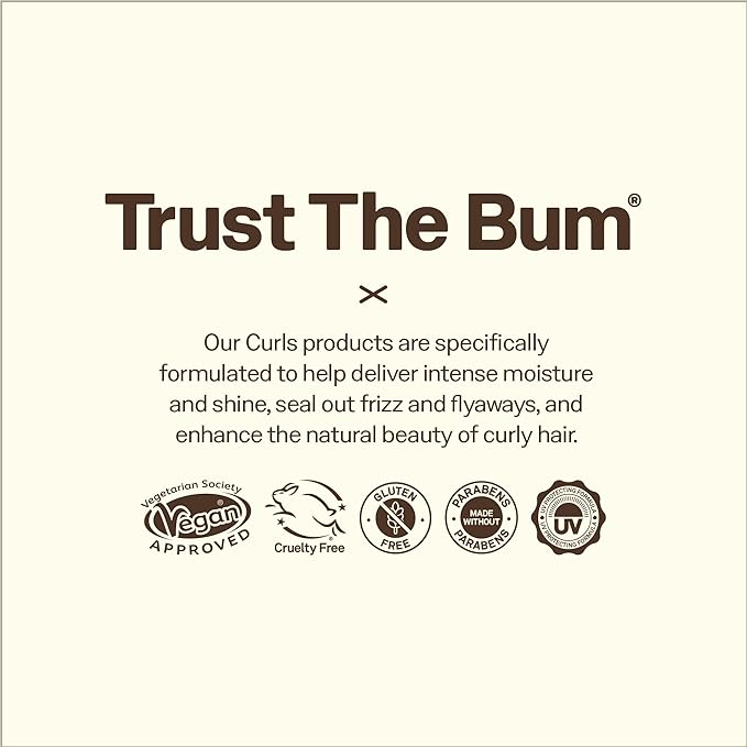 Sun Bum Curls Conditioner - Moisturizing Hair Treatment for Wavy and Curly Hair - Frizz Free Finish - Enrich with Coconut Oil and Seaweed Protein - UV Protecting - Vegan and Cruelty Free - 10 oz