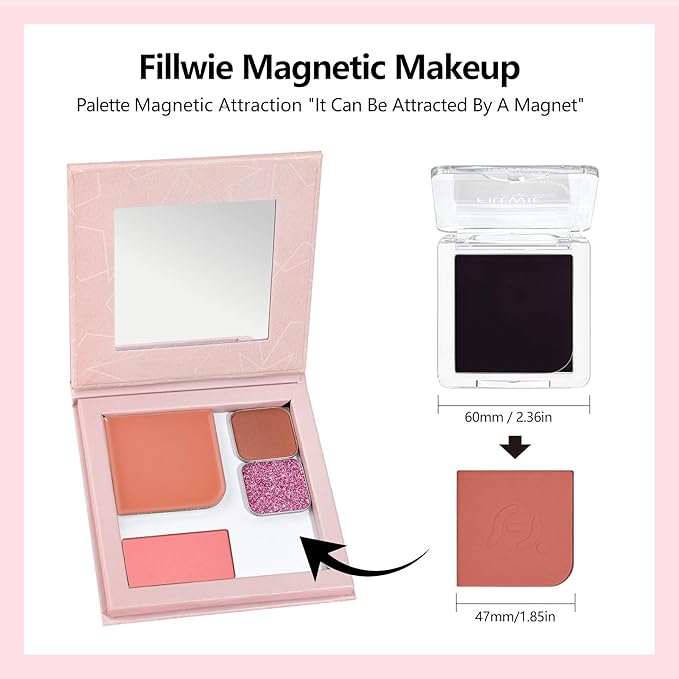 2-Pack Cream + Powder Blush Duo – Fig Nudes | For Light to Medium Skin Tones, Same-Shade Warm Nude, Lasting, Buildable, Vibrant & Natural-Looking Cheek Color | Dewy Cream + Soft-Matte Powder Finish