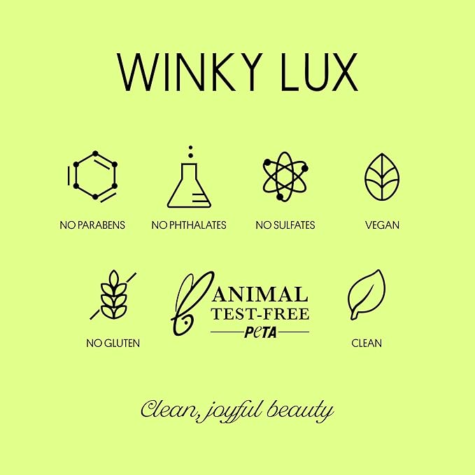 Winky Lux Flower Balm, pH Lip Balm, Color Changing Lipstick and Tinted Lip Balm, Vegan & Cruelty Free, Hydrate & Plump, Sheer Pink Lipstick, Pink Flower with Vanilla Scent