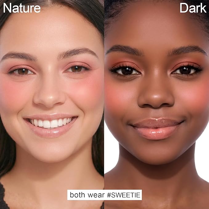 Cream Blush Stick - Multi-Use Makeup for Cheeks & Eyes, Lightweight & Blendable Formula, Satin Glow Finish, Hydrating Cream Blush for All Skin, Long Lasting Wear, SWEETIE, 0.25 oz