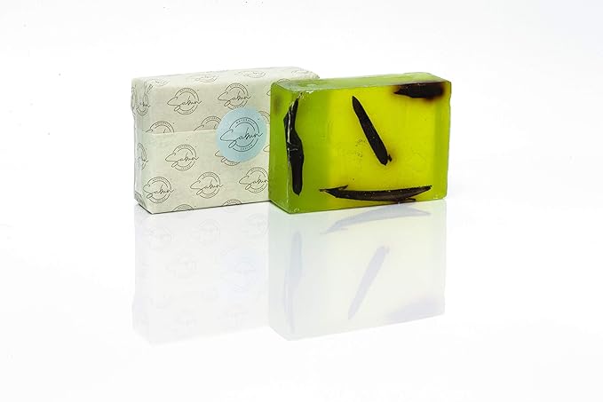 SABUN CO. Olive Oil - 100% Handcrafted Natural Olive Leaf Extract Soap - Vegan, Moisturizing Glycerin Soap - Fresh, Clean Scent - Face, Body & Hair Bar - [4.23 oz - 120 gr]