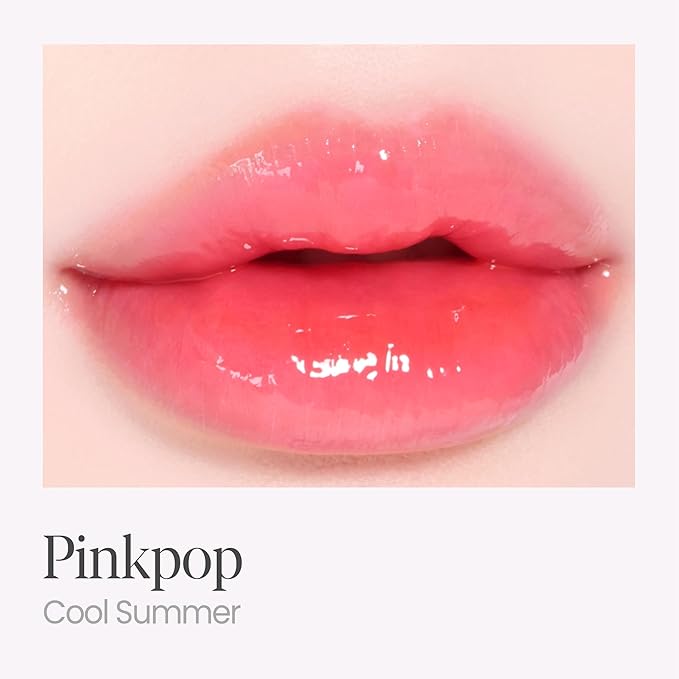 Espoir Couture Lip Tint Glaze #14 Pink Pop | Volumizing Lip Stain with Juicy Texture, Long-Lasting & Vibrant Colors, Moisturizing & Hydrating, Glossy Formula, Vegan, Korean Makeup, 0.14 oz